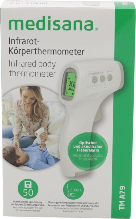 Image du produit Medisana TM A79 infrarouge (Front, Sans contact)
