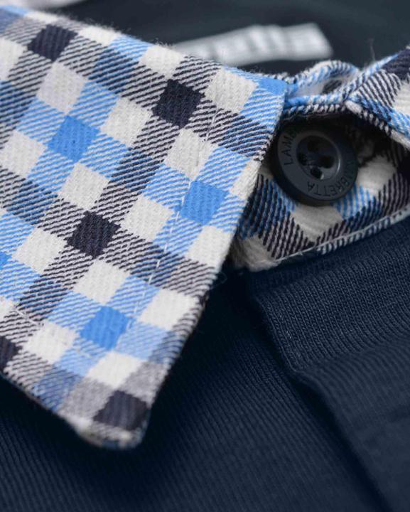 Immagine prodotto Lambretta SS25 Maglietta Polo Grande e Alto Percalle, a Quadretti Uomo (5XL)