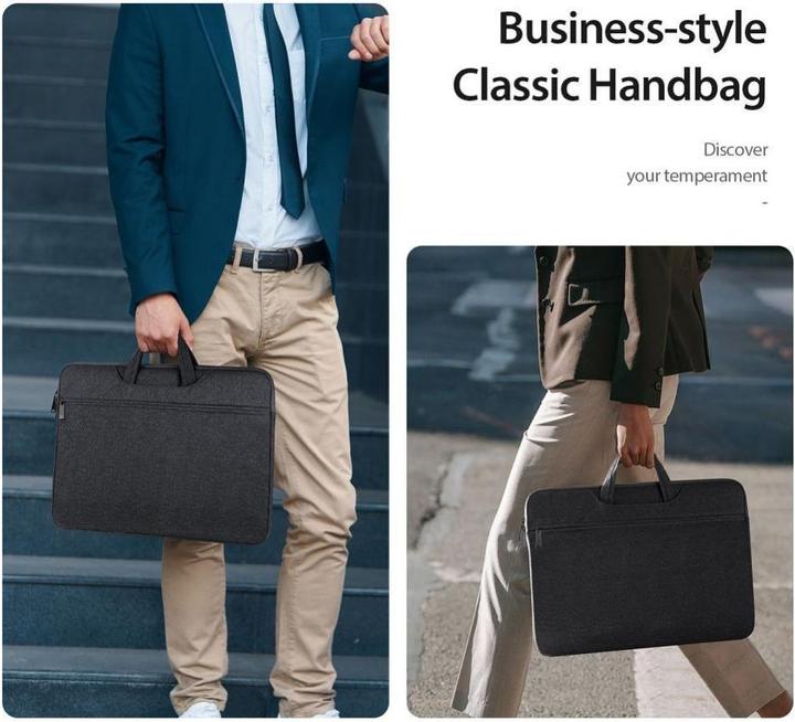 Produktbild Dux Ducis Laptop Bag bag LBTC for laptop 14-15,4" Horizontal Handbag navy blue (15.40")