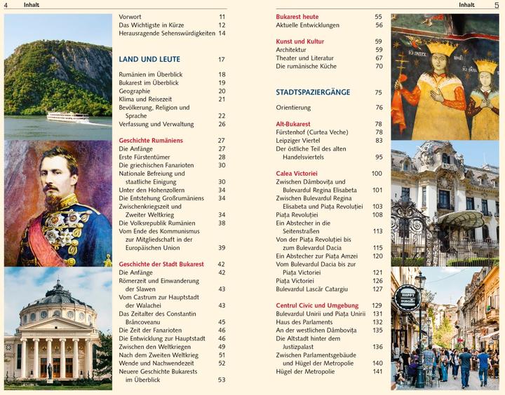 Produktbild Reiseführer Bukarest (Deutsch, Birgitta Gabriela Hannover Moser, 2022)