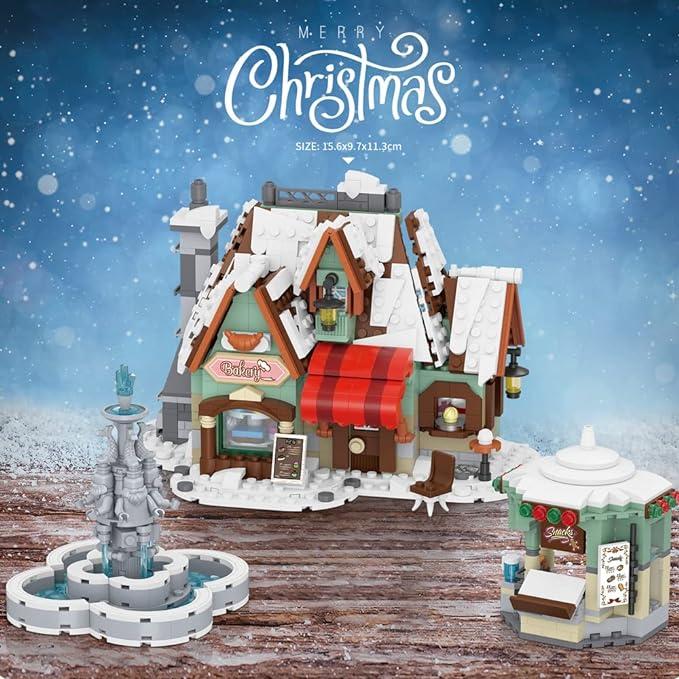 Image du produit LOZ Blocs de construction de la maison de Noël