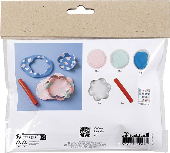 Actual product image Creativ Company Modellier-Set Schalen Mehrfarbig