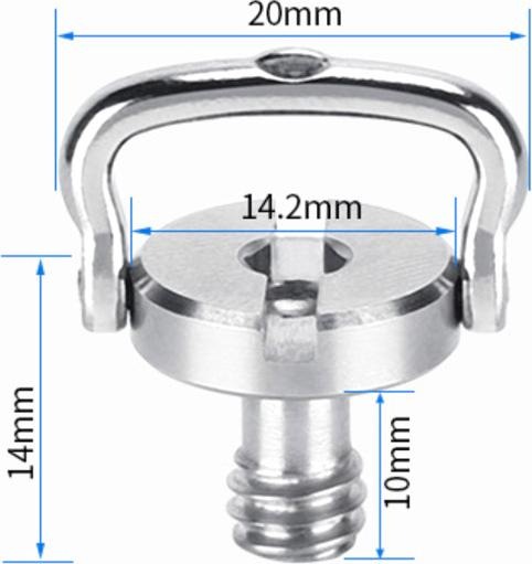 Produktbild Leofoto 1/4" Schraube UNC (Stativ Schwenkgriff)