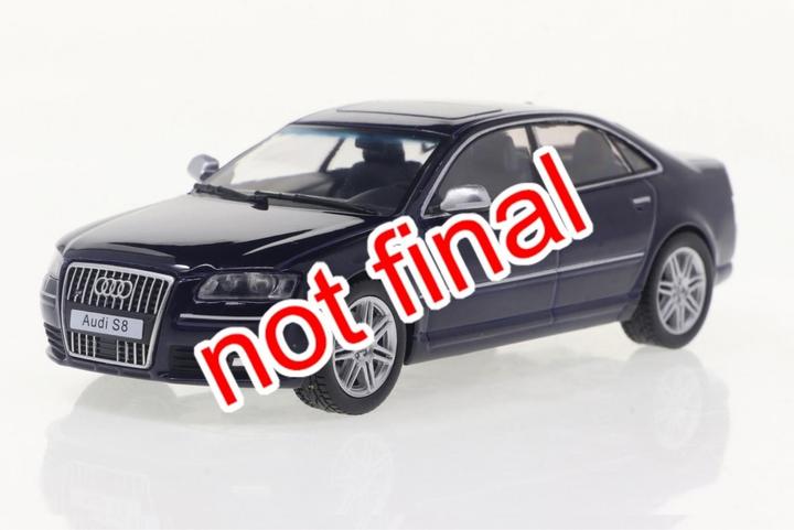 Produktbild Solido 1:43 Audi D3 S8 2010 blau