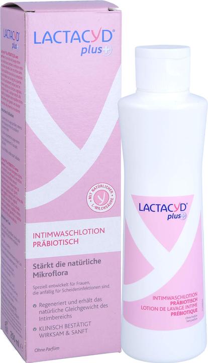 Actual product image Lactacyd Plus Präbiotisch (Intimate cream, 250 ml)