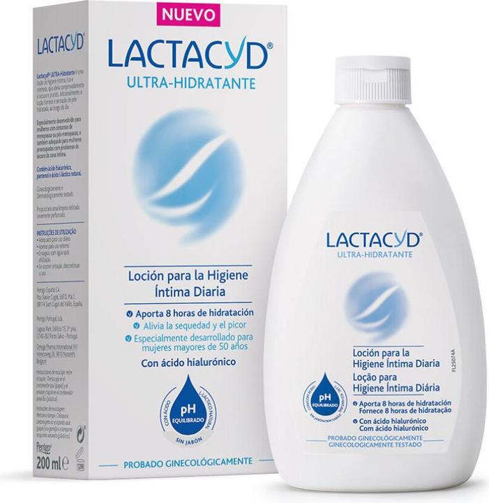 Actual product image Lactacyd Lactacid Intimate Hygiene Moisturizing 250ml (250 ml, Intimate washing lotion)