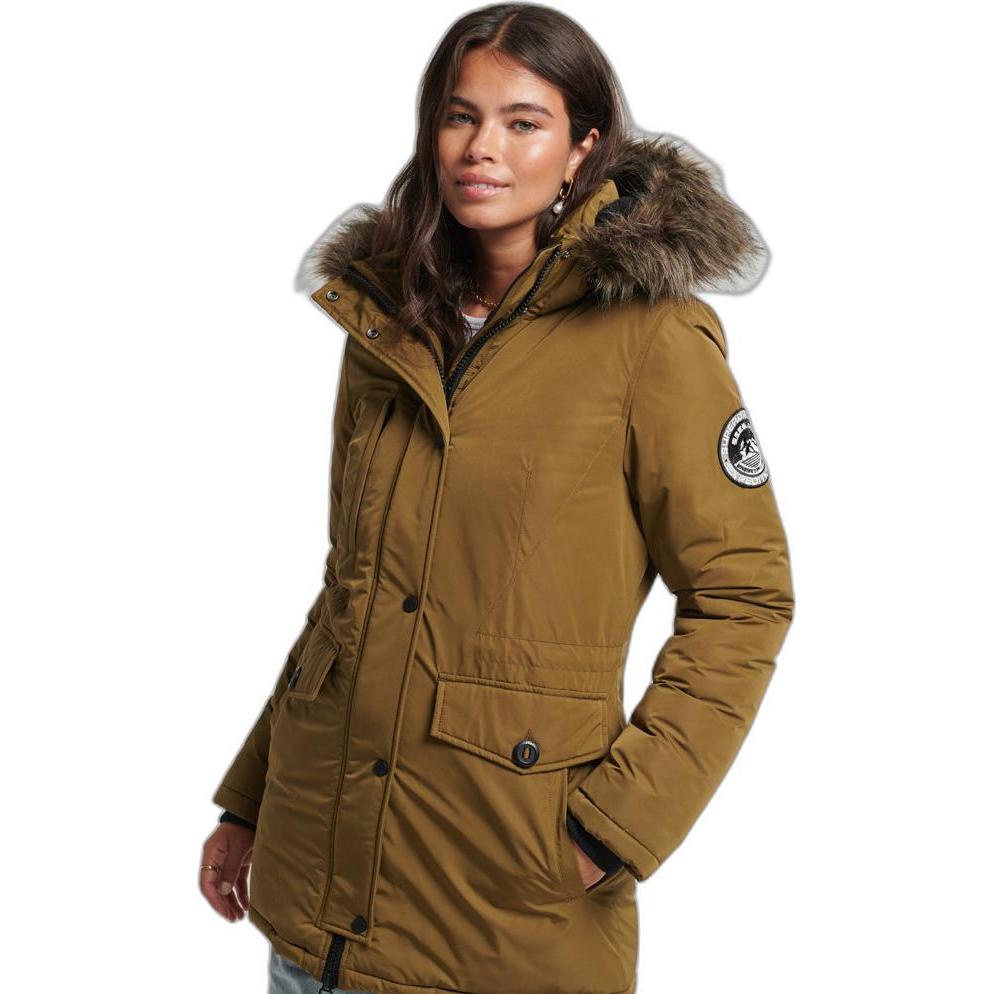 Superdry, Damen, Jacke, parka damen uperdry ahley everet (S), Grün, S