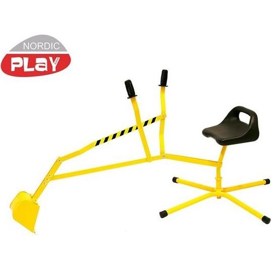 Nsh Nordic Gioco Nordico Gravemaskine Til Sandkasse, Gul/Sort (805-435)