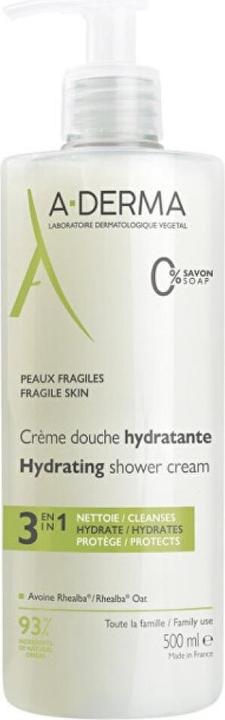 Produktbild A-Derma Moisturizing Shower Cream 3-In-1 (500 ml)