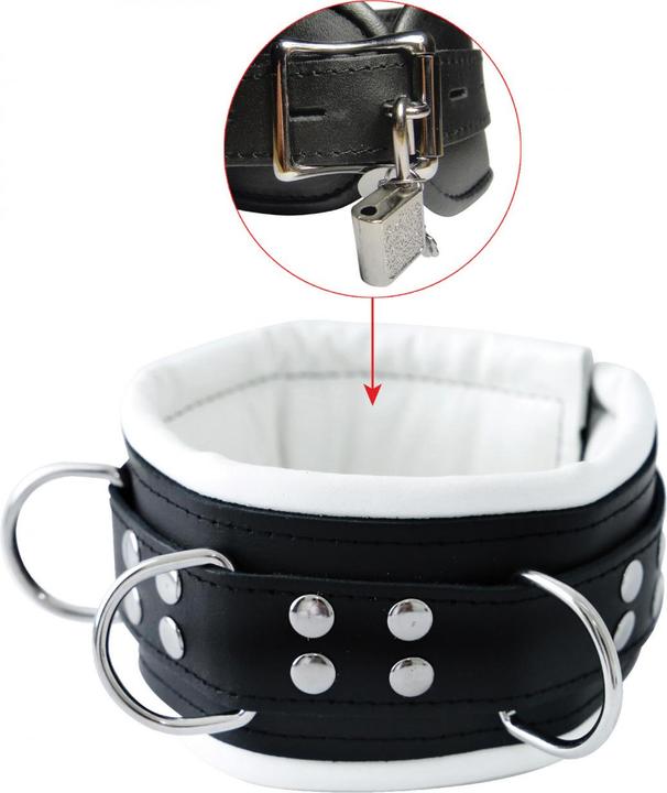 Image du produit XXdreamSToys Collier de cuir large + serrure