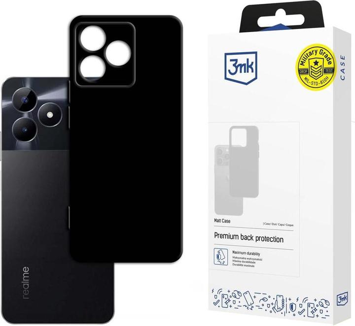 3MK Matt Case Realme C51 4G czarny/black (Realme C51)
