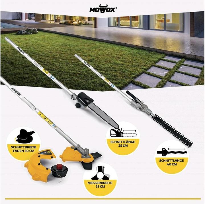 Image du produit Mowox EBC 40 Li MT Set (Fils coupe-herbe, Lame de coupe en métal)