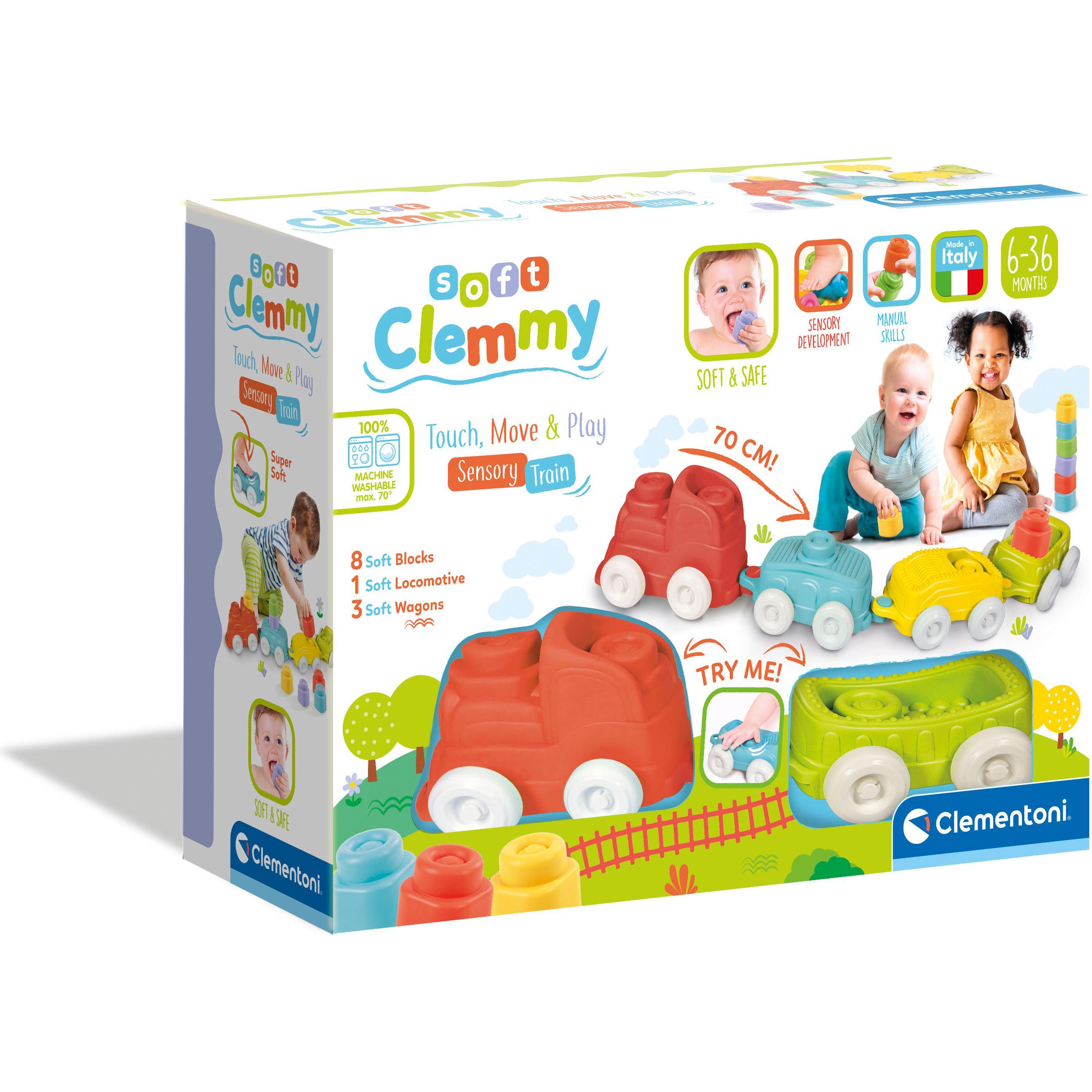Clementoni Multicolore Baby Clemmy - Treno Sensoriale