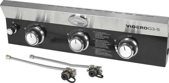 Actual product image Rösle Control panel G3-S black, 50mbarwith quick plug-in