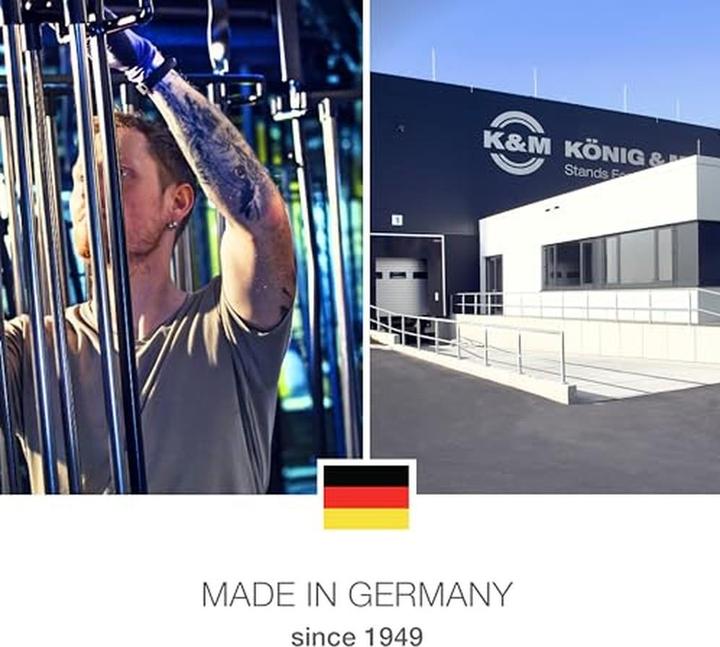 Produktbild K&M 18822 Aufsatz zu Omega, schwarz - für 3. Ebene