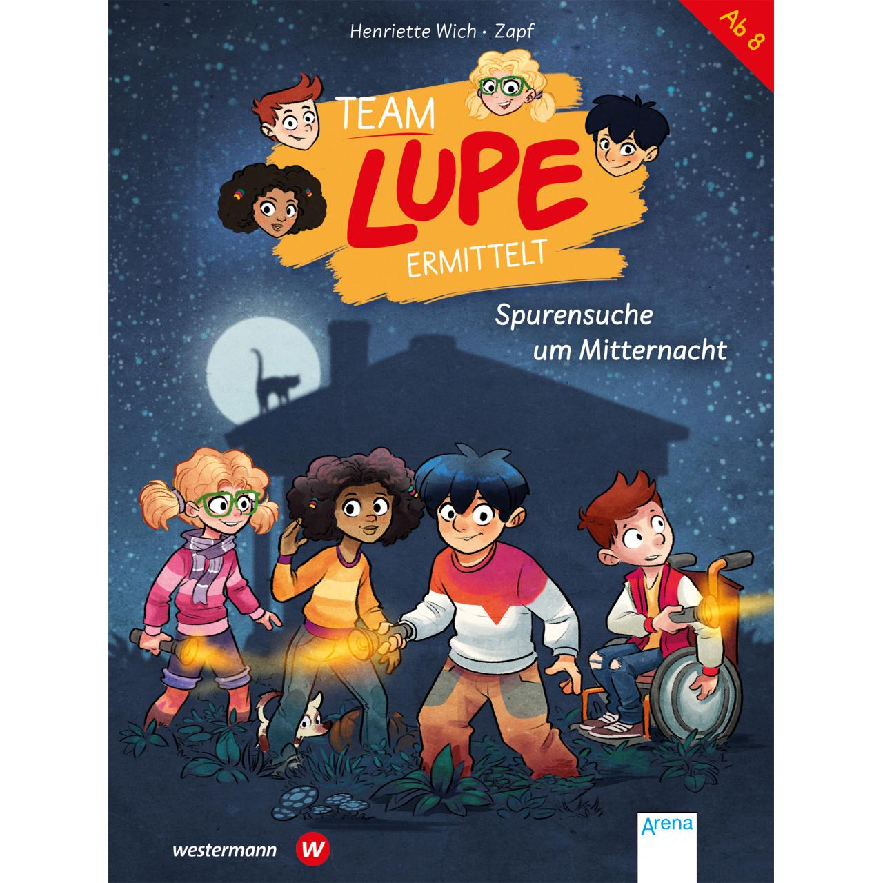TEAM LUPE ermittelt (2). Spurensuche um Mitternacht, Kinderbücher von Henriette Wich