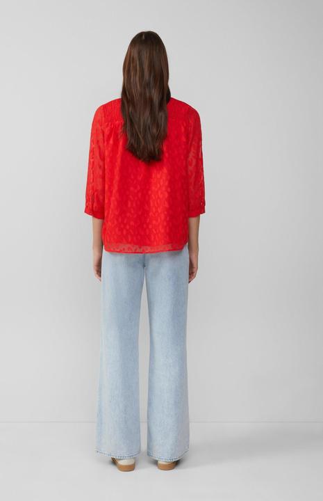Actual product image S.Oliver Bluse Bluse aus Struktur-Chiffon im Relaxed Fit