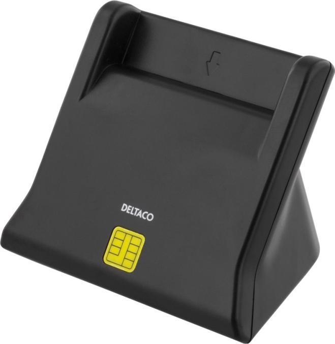 Image du produit Deltaco Lecteur de cartes à puce (USB 2.0)