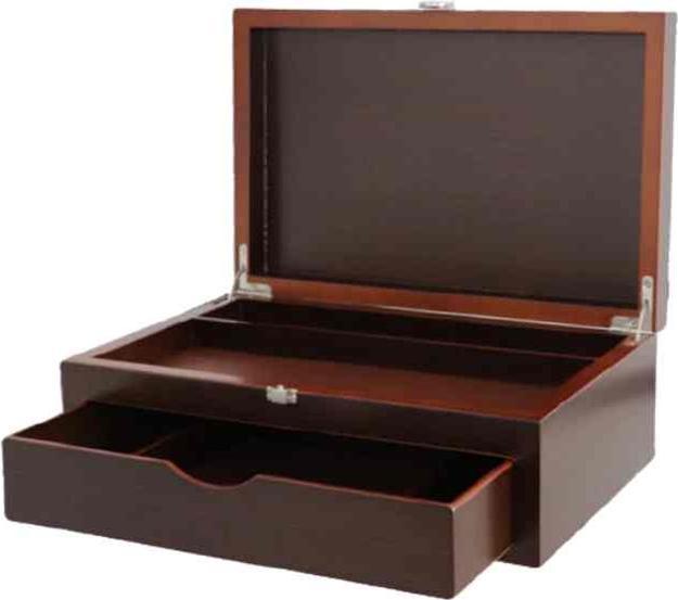 Image du produit Saphir Coffret Vide Nécessaire Intérieur Cuir