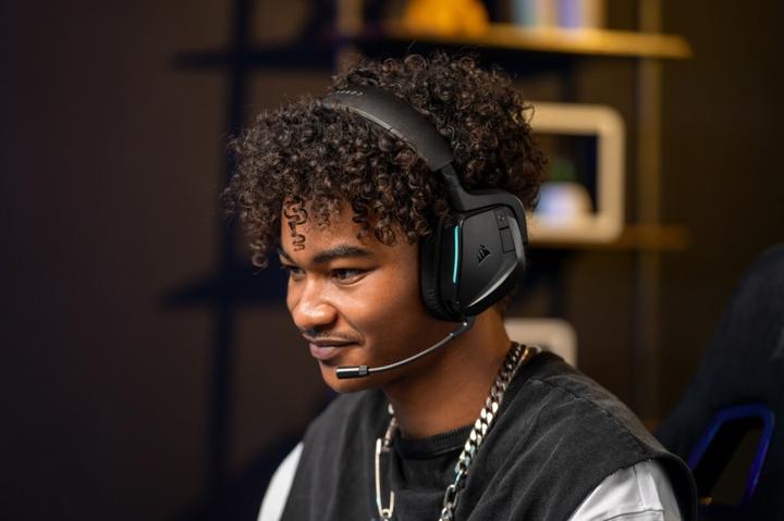 Produktbild Corsair VOID WIRELESS v2, Carbon – WW (Kabelgebunden, Kabellos)