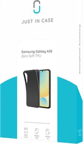 Produktbild Just in Case TPU Back Cover Schwarz Samsung Galaxy A26 5G (Samsung Galaxy A26)