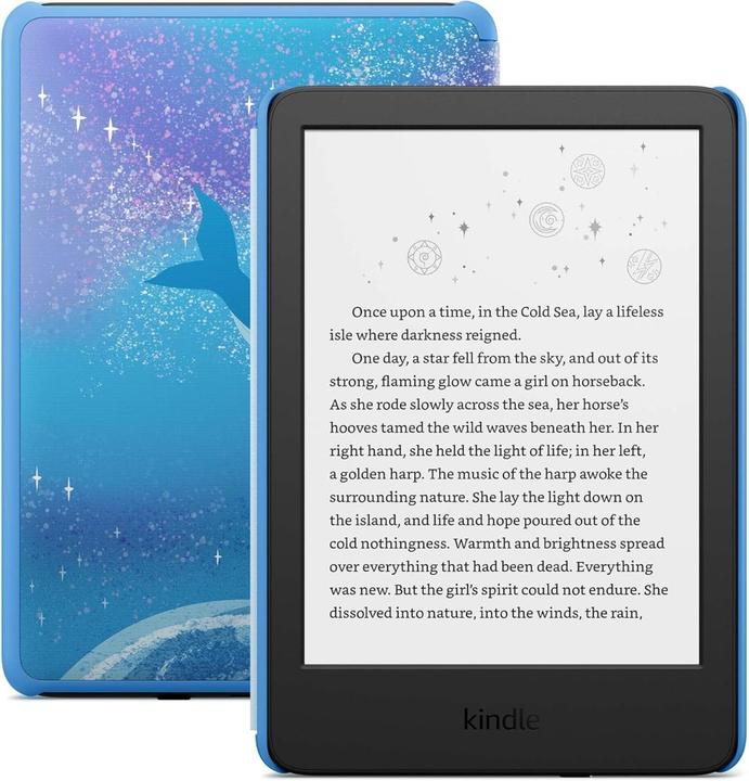Image du produit Amazon Kindle Kids (6", 16 Go, Conception de la découverte de l'océan)
