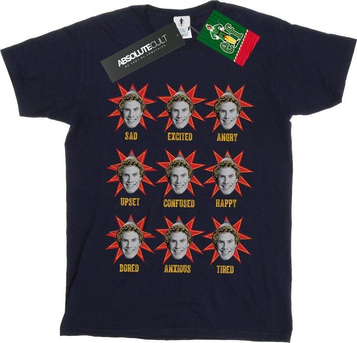 Immagine prodotto Elf Buddy Moods Maglietta Ragazzi (152, 158)