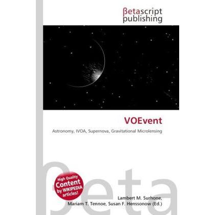 VOEvent, Fachbücher von Lambert M. Surhone, Mariam T. Tennoe, Susan F. Henssonow