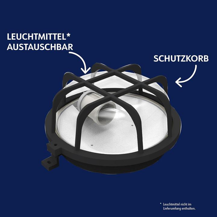 Immagine prodotto Müller Licht Lampada da parete e soffitto rotonda (800 lm, E27)