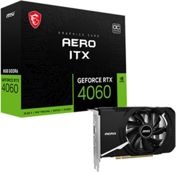 Actual product image MSI GeForce RTX 4060 AERO ITX (8 GB)