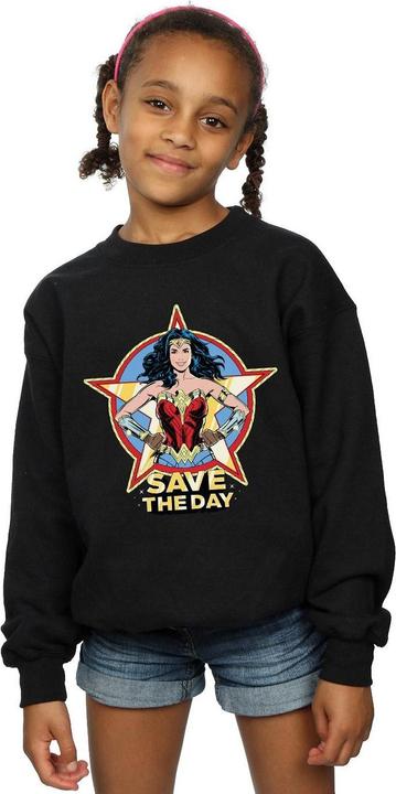 Image du produit - Sweat WONDER WOMAN STAR DESIGN - Fille (104)