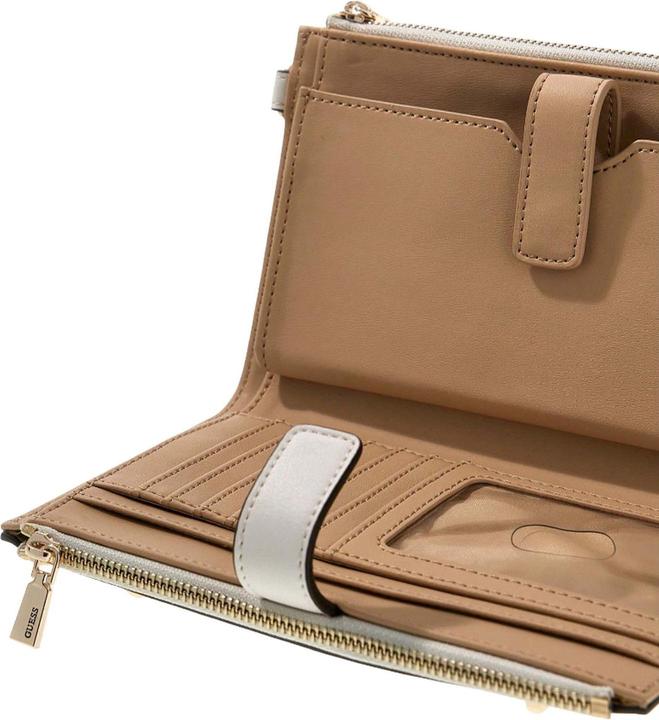 Actual product image Guess Melinda Logo SLG Double Zip Organizer