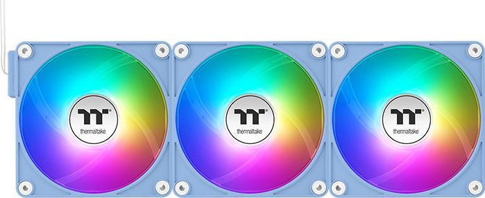 Image du produit Thermaltake TT CT140 EX Rev ARGB Sync PC Cooling Fan 3 Pack Hydrangea (140 mm, 3 x)