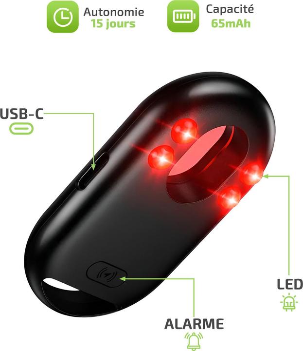 Produktbild Hoco Other Computer Accessory Locator compatible with Apple Find My E95 black (Android, iOS)