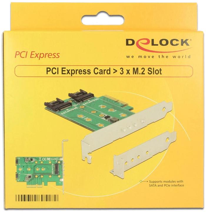 Produktbild Delock PCI-Express-x4 Kontroller