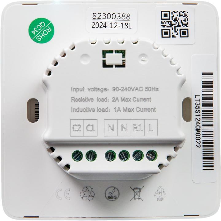 Produktbild Shelly LinkedGo Smart floor heating thermostat