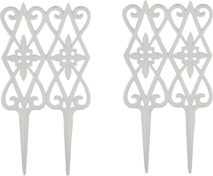 Image du produit Relaxdays 2x clôture de parterre (1 cm)