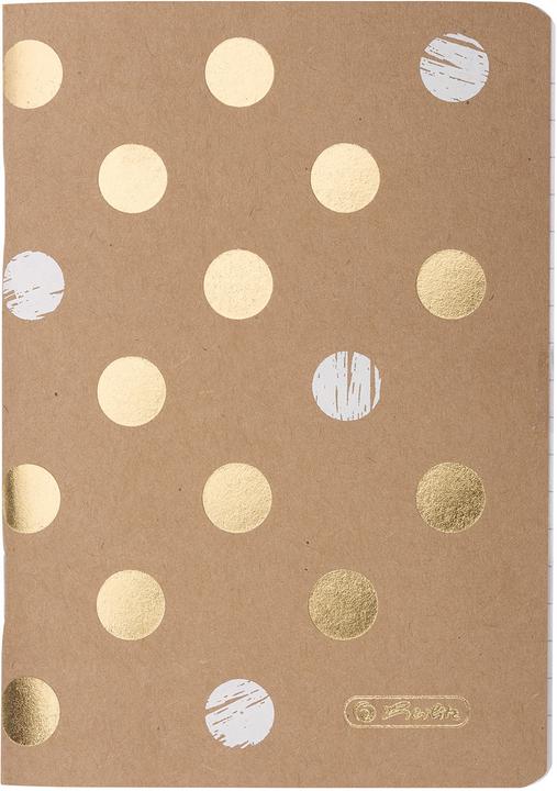 Image du produit Herlitz Cahier A6 (A6, À rayures, Couverture rigide)