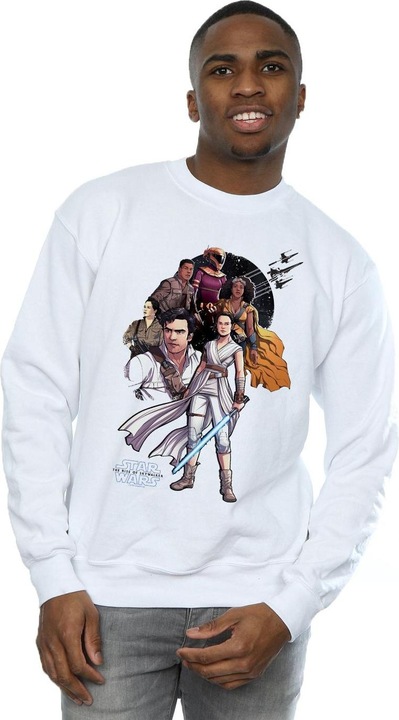 Immagine prodotto Star Wars The Rise Of Skywalker Resistance Illustration Felpa Uomo (4XL)