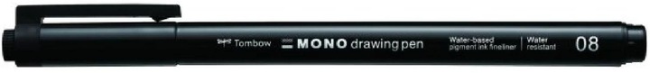 Actual product image Tombow Mono Drawing Pen (Black, 1 x)