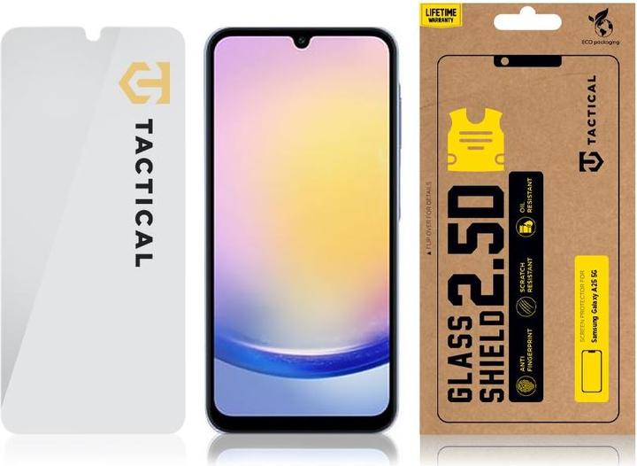 Produktbild NoName Tactical Glass Shield 2.5D sklo pro Samsung Galaxy A25 Clear (1 Stk., Samsung Galaxy A25 5G)