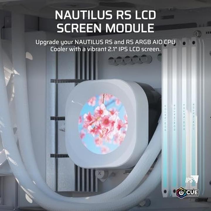 Produktbild Corsair NAUTILUS LCD Module, White