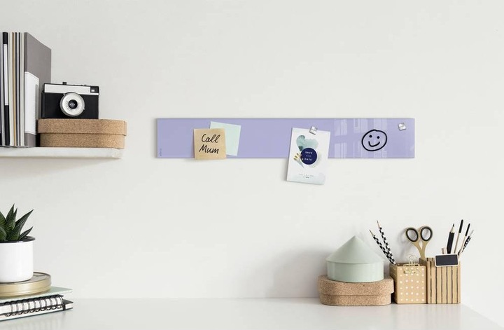 Actual product image Sigel Glass Magnet Board Artverum (Magnet board, 12 x 78 cm)