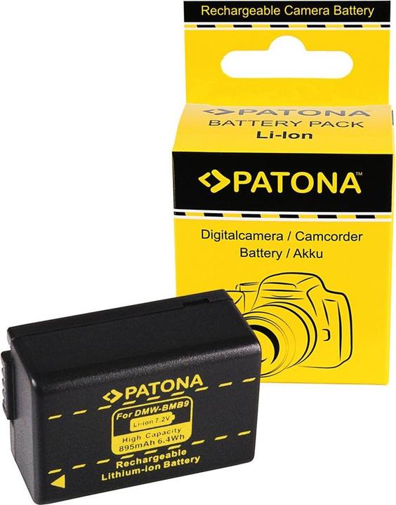 Patona Panasonic DMW-BMB9 (Batterie de l'appareil photo)