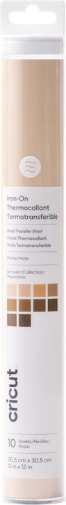 Immagine prodotto Cricut 2010171 vinile a trasferimento termico Foglio di vinile a trasferimento termico liscio 10 fogli