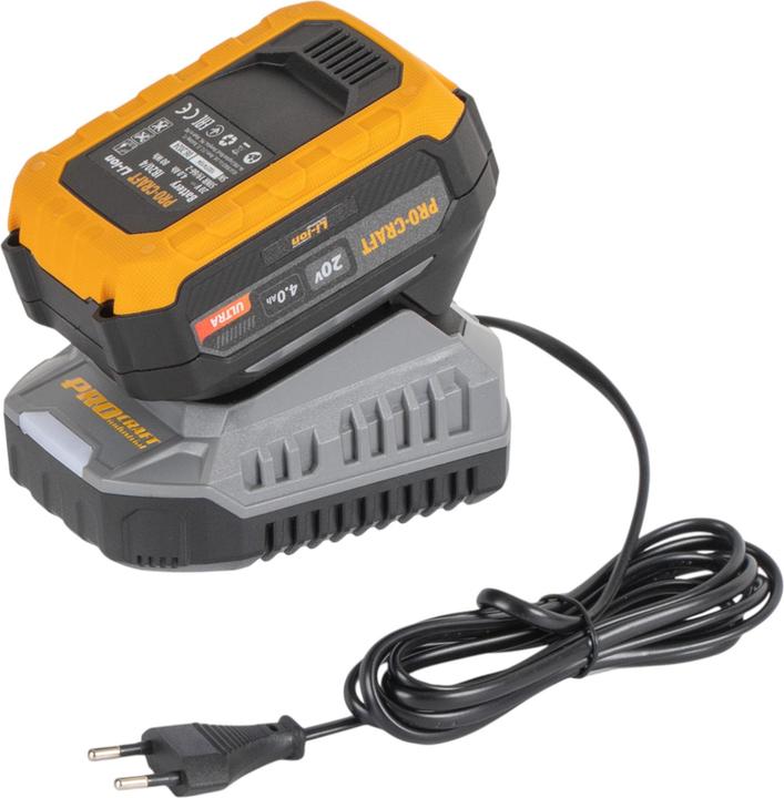 Produktbild Procraft Industrial HD20A Akku Bohrhammer 20 V 3,8 J Brushless + 1x Akku 4,0 Ah + Ladegerät +