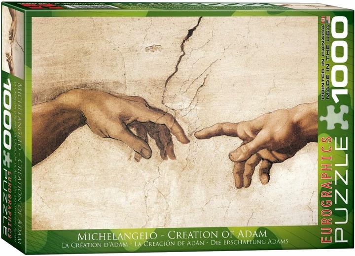 Immagine prodotto Eurographics La creazione di Adamo (dettaglio) (1000 pezzi)