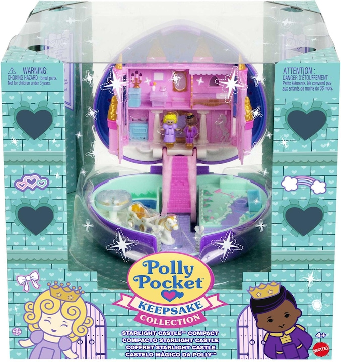 Actual product image Polly Pocket STARLIGHT CASTLE Compact
