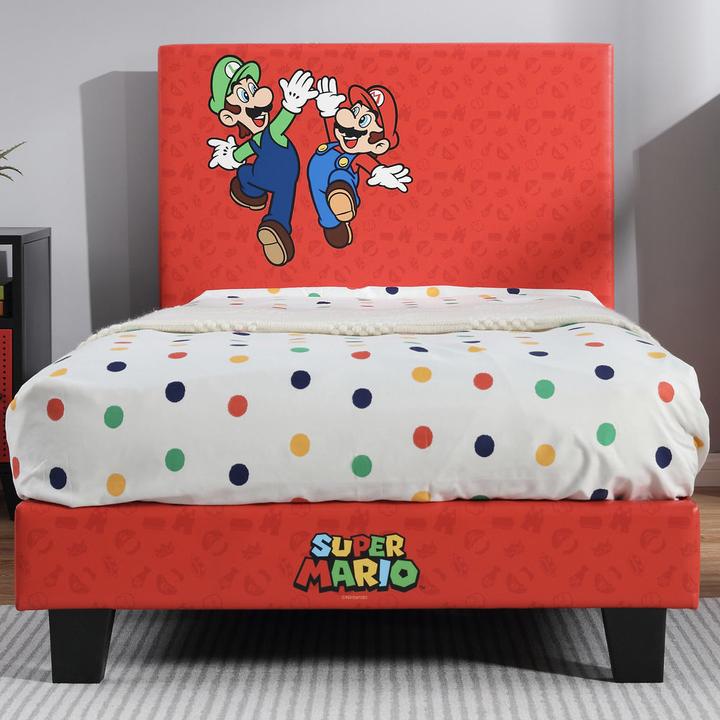 Image du produit X Rocker Lit de jeu Super Mario Bros Rouge