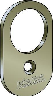 Actual product image Kaba Cylinder rosettes (Door rosette)